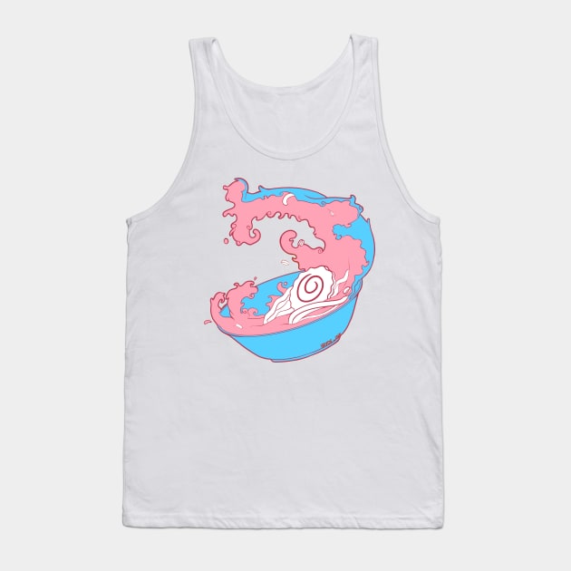 Pride Noodles - Trans Tank Top by Hayde